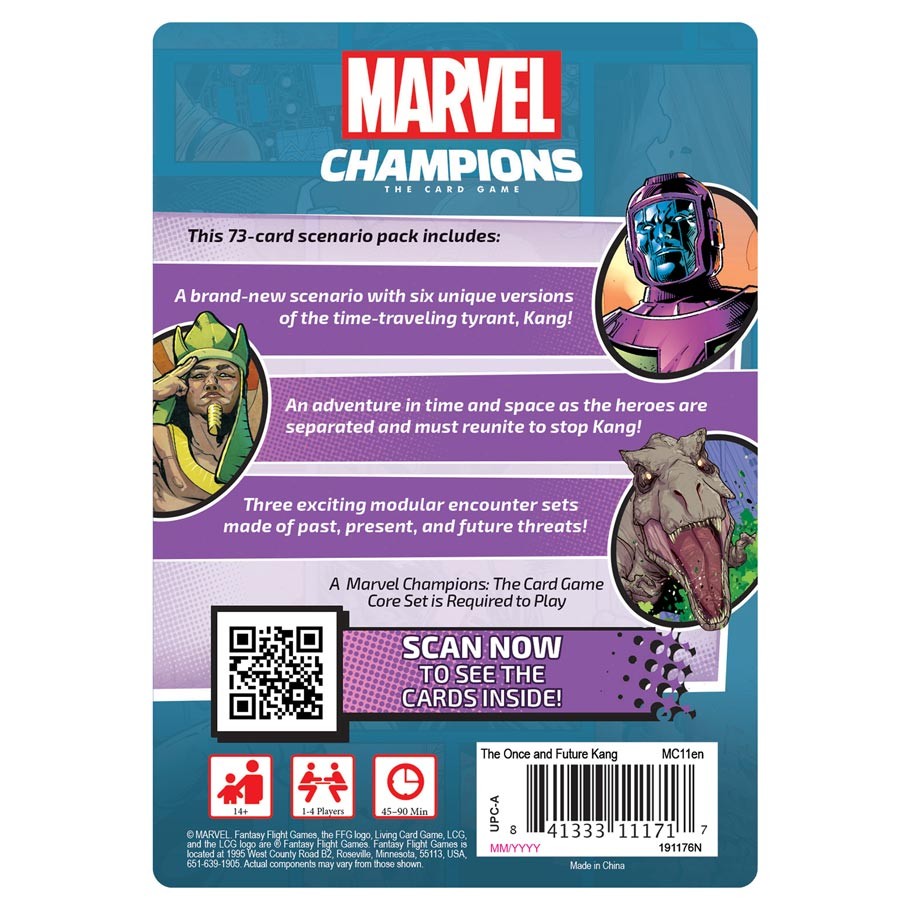 Marvel Champions : The Card Game - Once and Future Kang Scenario Pack